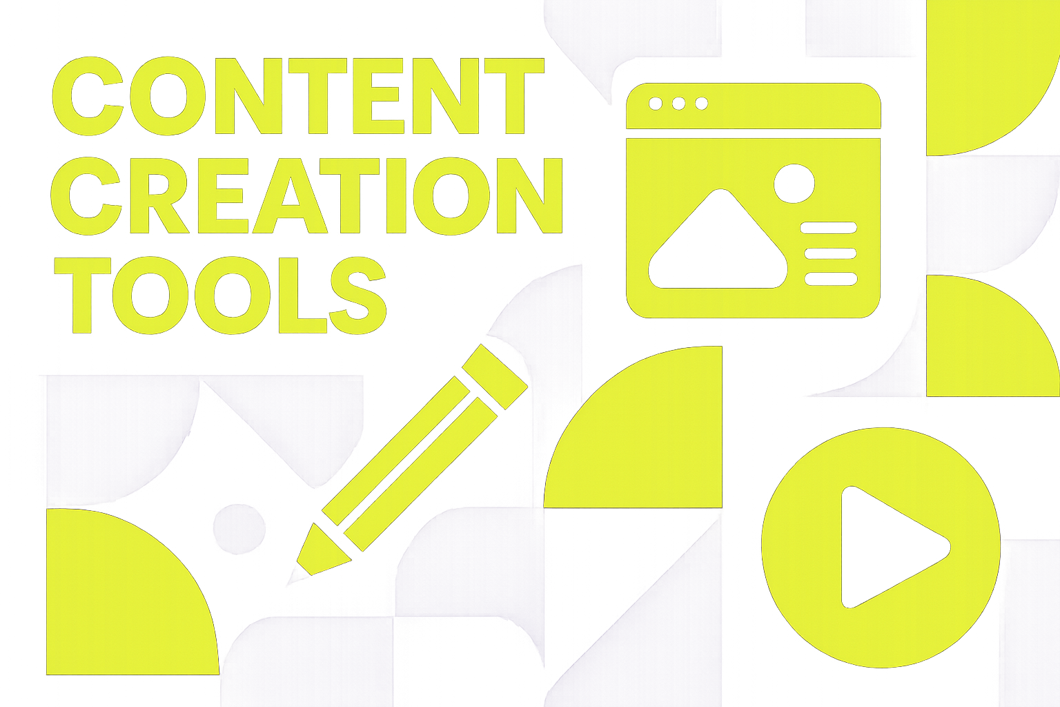 Hero image for: Content creation tools every creator actually needs